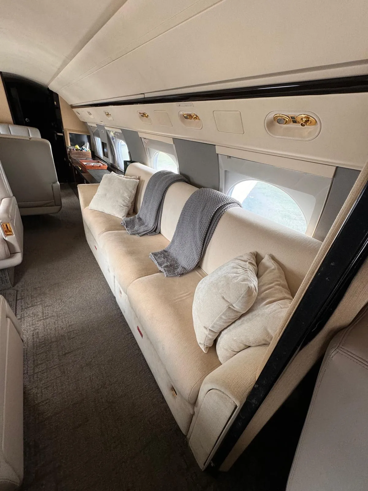 Interior Layout of a private aircraft